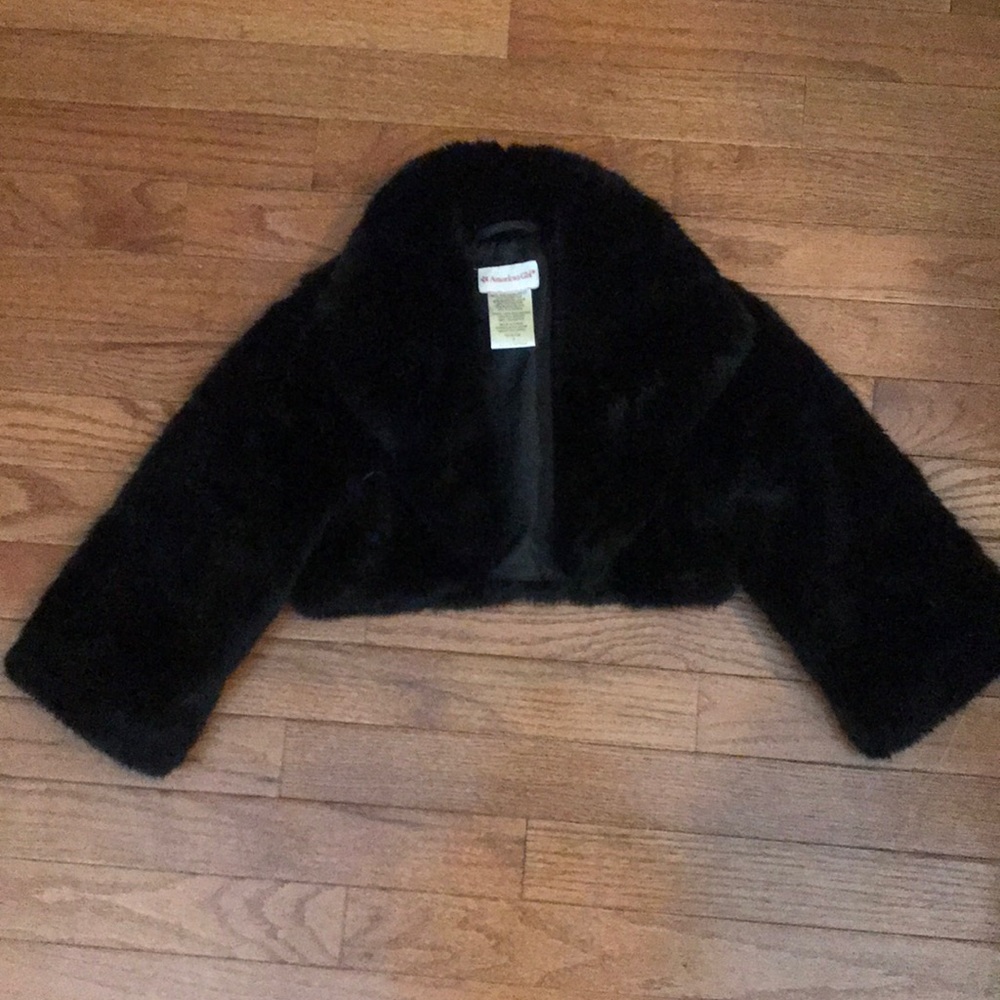 Consigning soon American Girl faux fur black